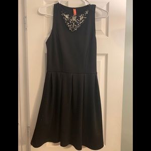 Black dress with sequins